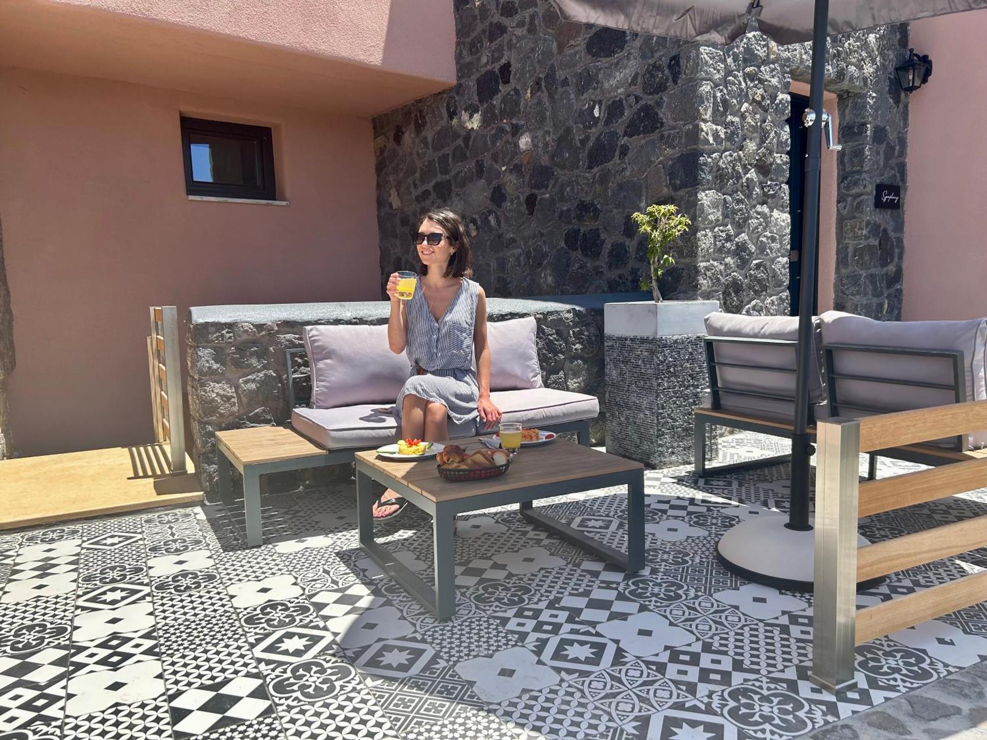 Golden Moments Luxury Stone Villas A Messaria  Bilik gambar