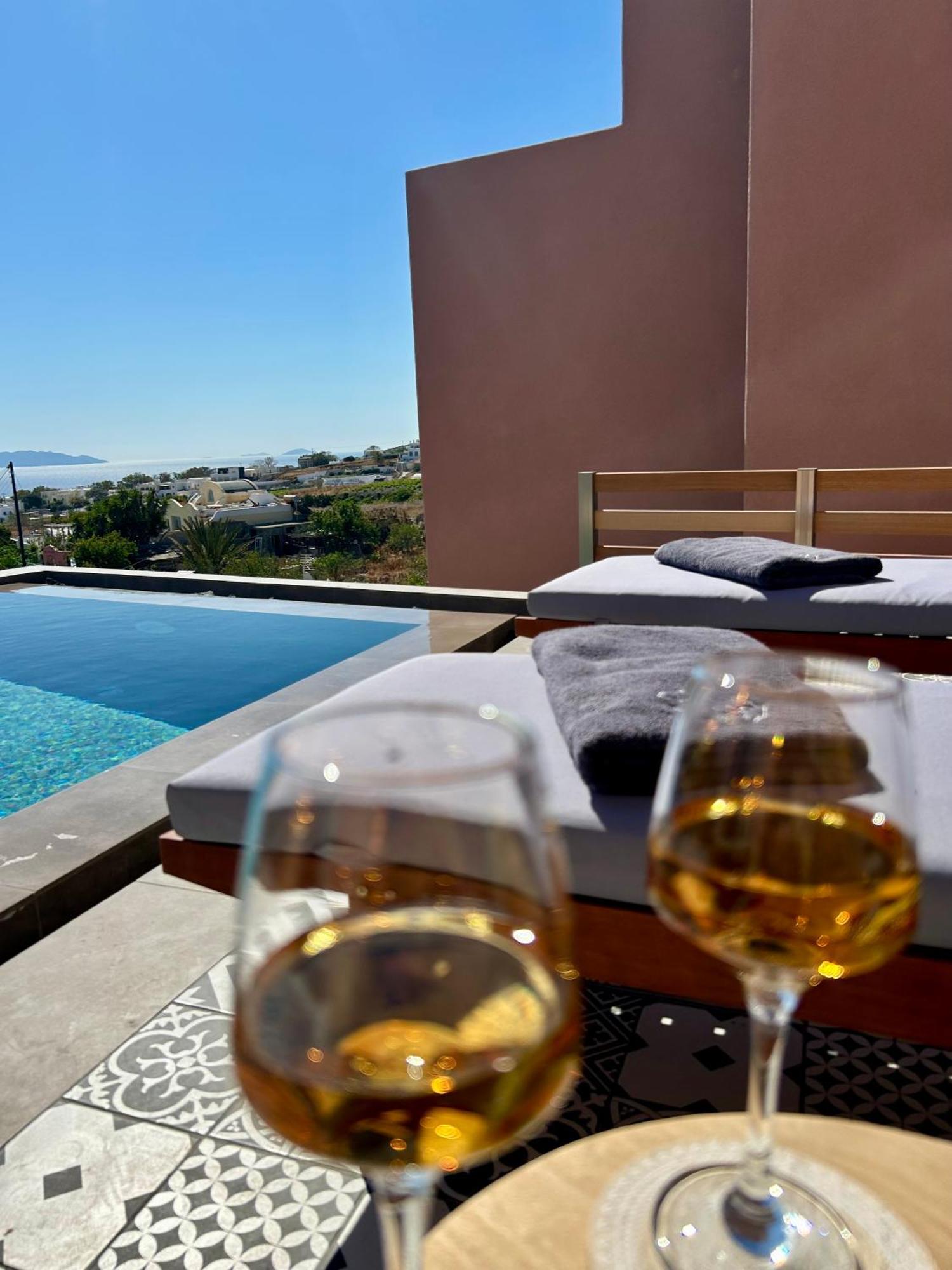 Golden Moments Luxury Stone Villas A Messaria  Luaran gambar