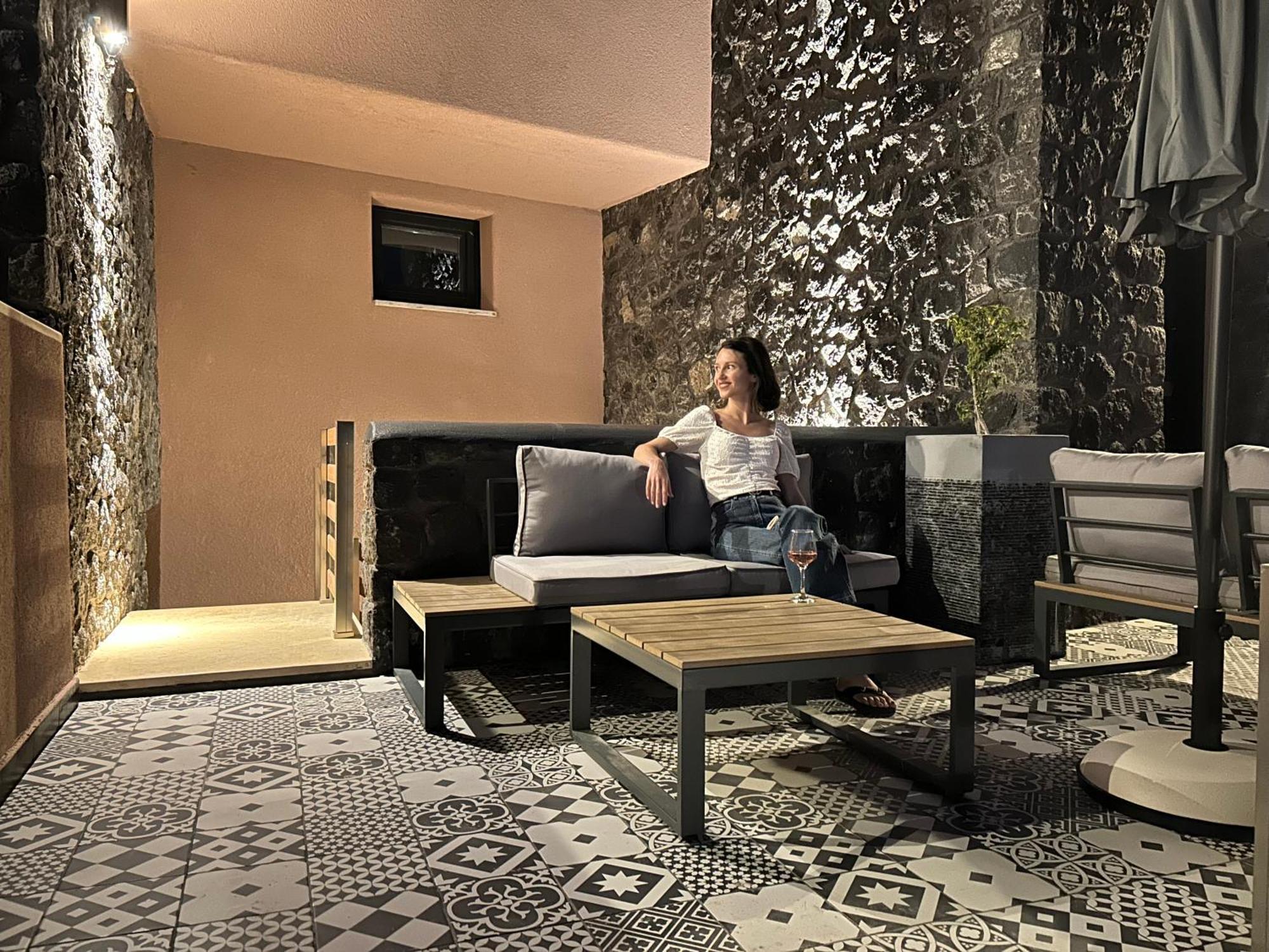 Golden Moments Luxury Stone Villas A Messaria  Bilik gambar