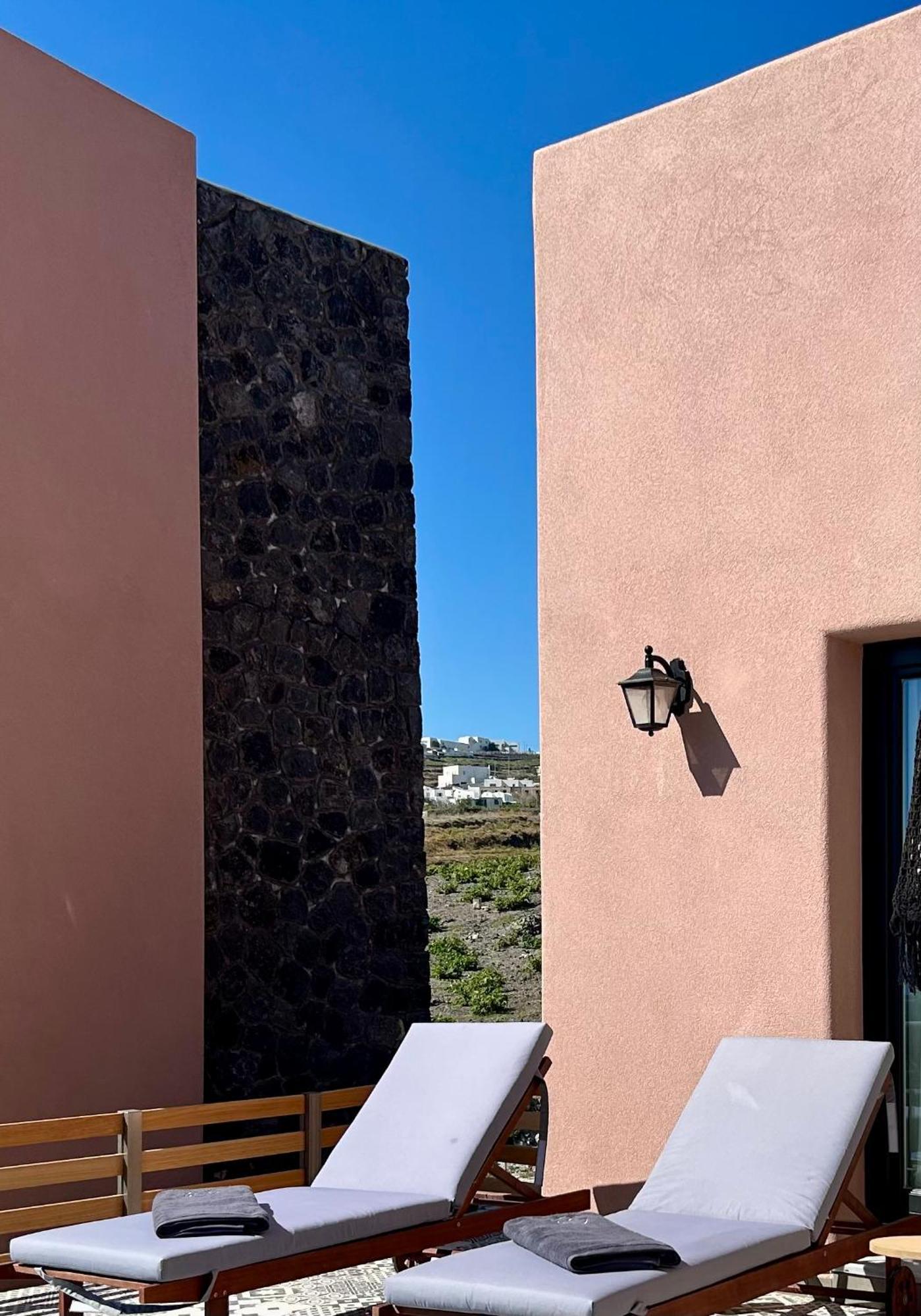 Golden Moments Luxury Stone Villas A Messaria  Luaran gambar