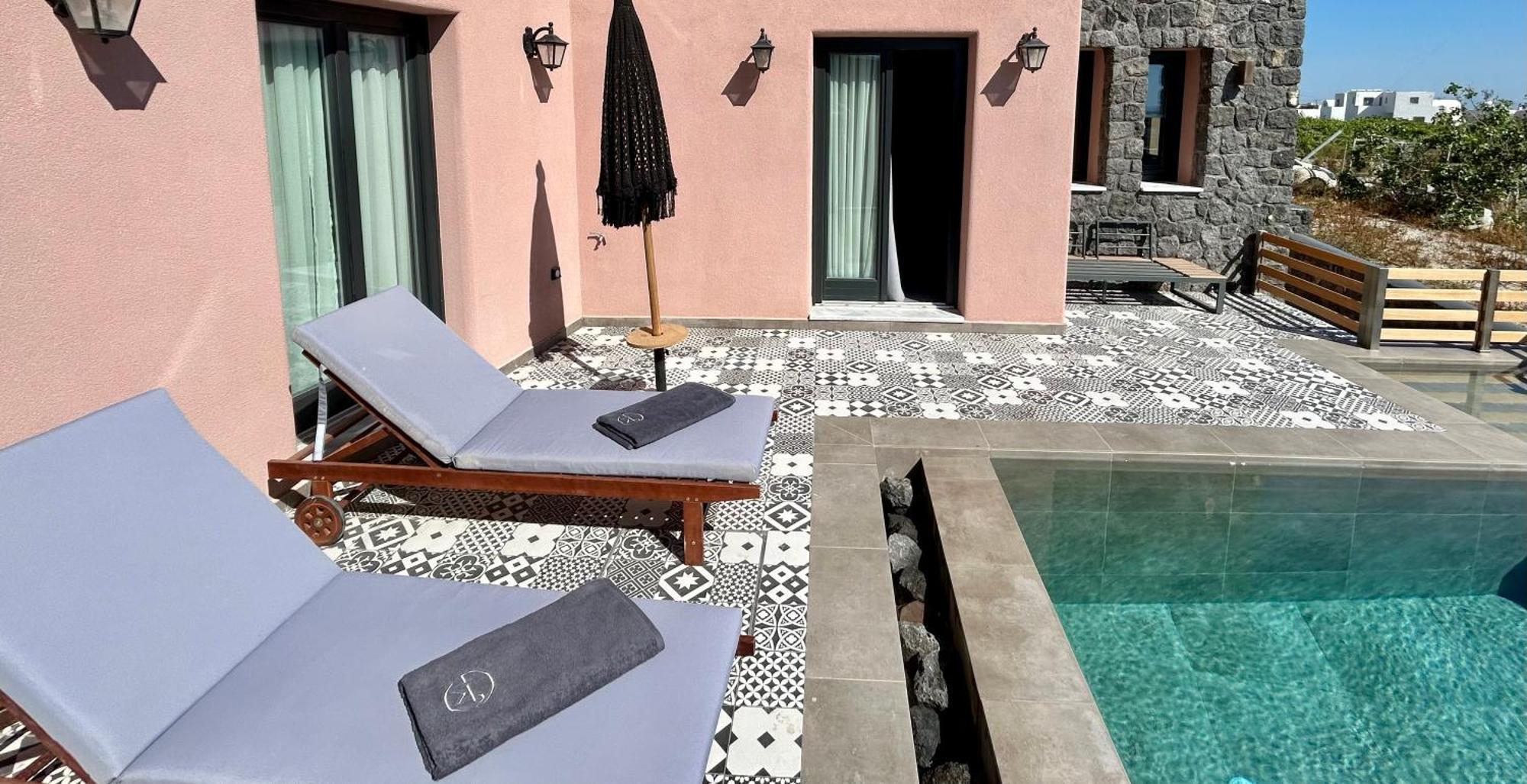 Golden Moments Luxury Stone Villas A Messaria  Luaran gambar