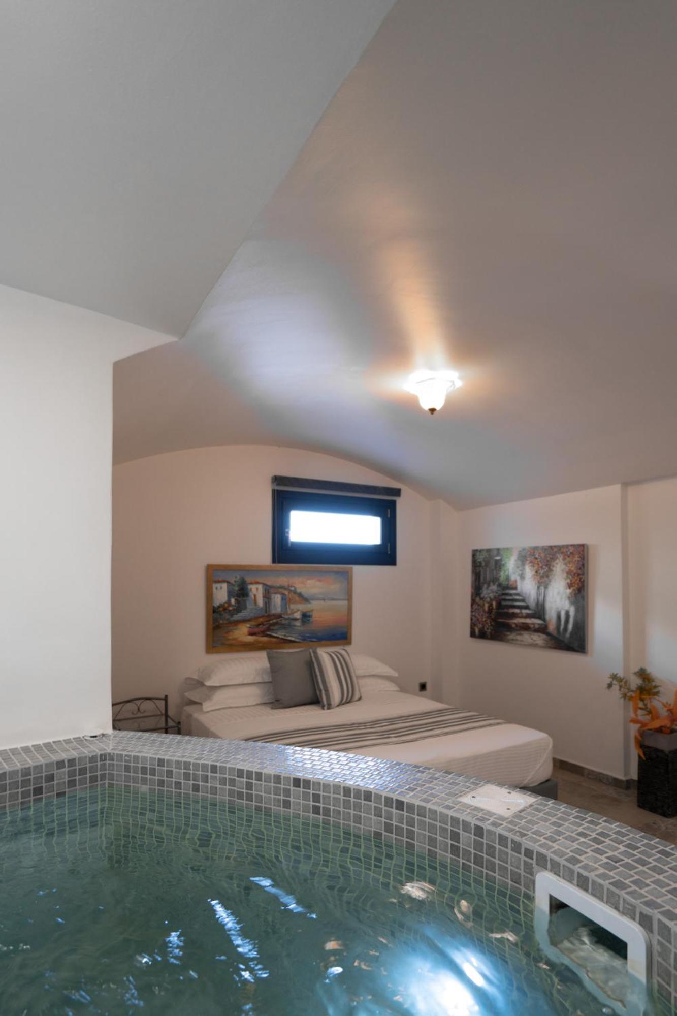 Golden Moments Luxury Stone Villas A Messaria  Luaran gambar