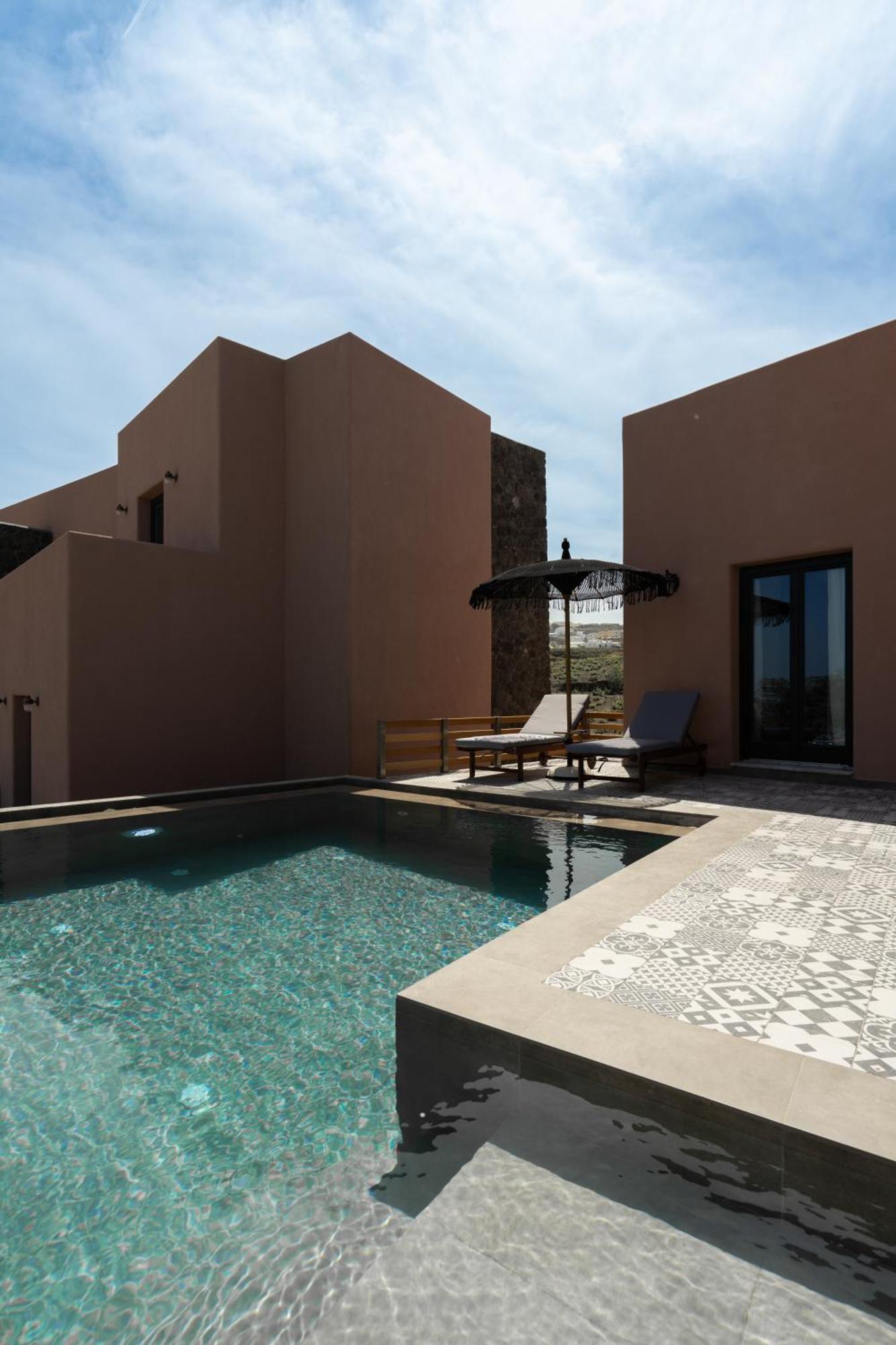 Golden Moments Luxury Stone Villas A Messaria  Luaran gambar