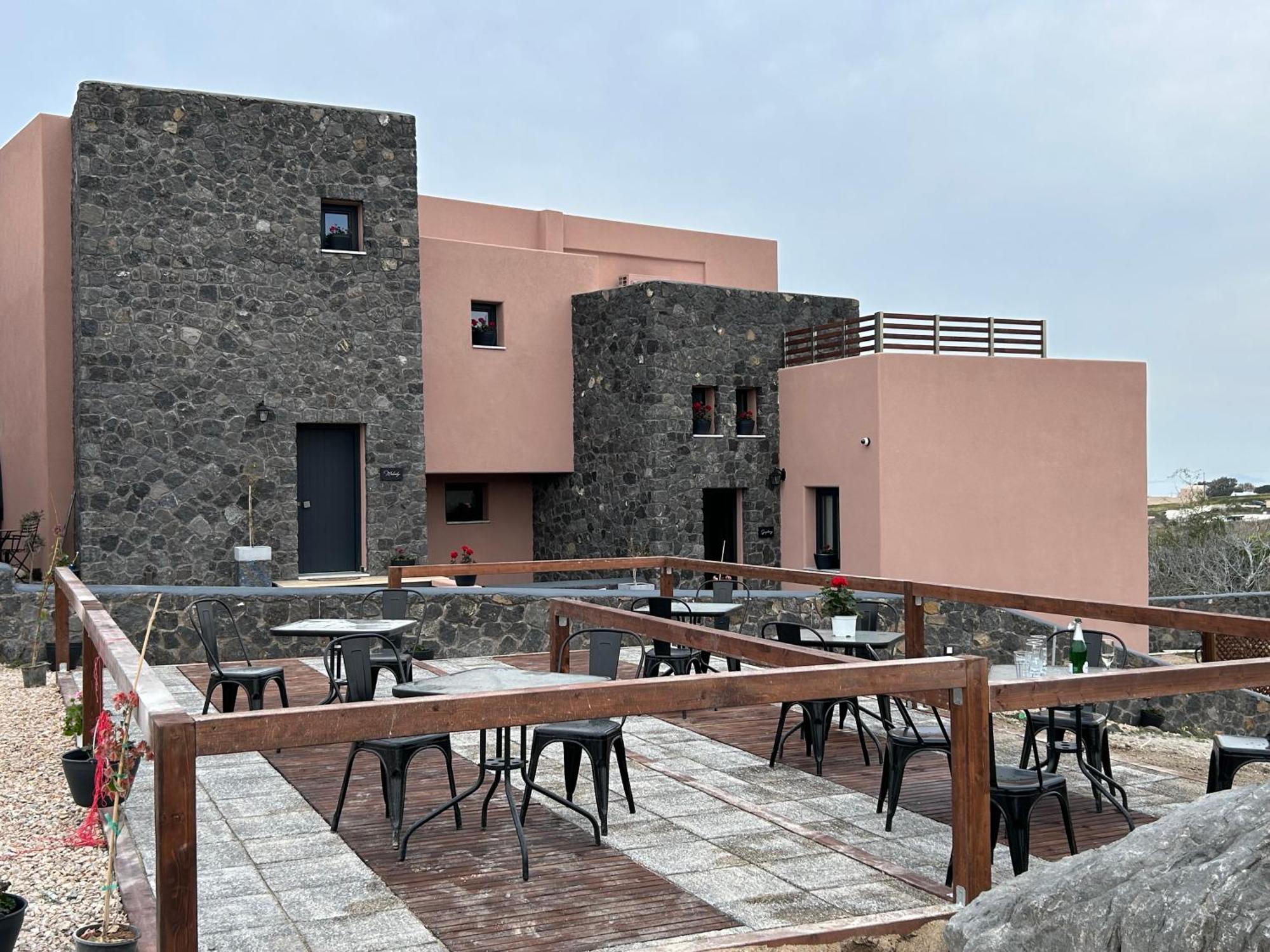 Golden Moments Luxury Stone Villas A Messaria  Luaran gambar